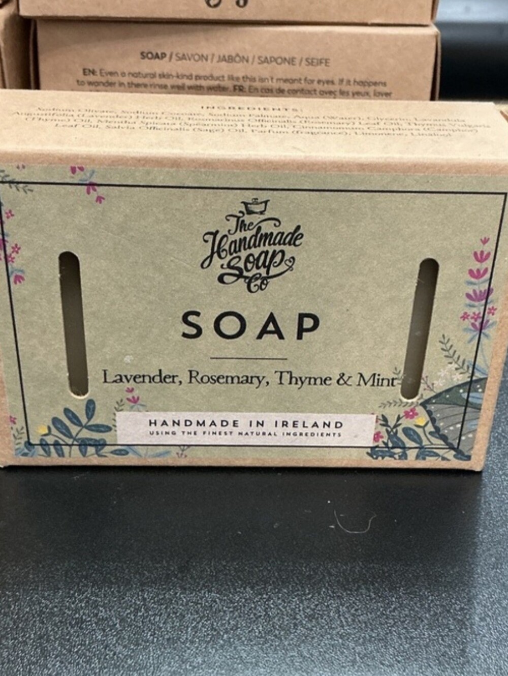 The Handmade Soap Co. All Natural made in Ireland NIB
